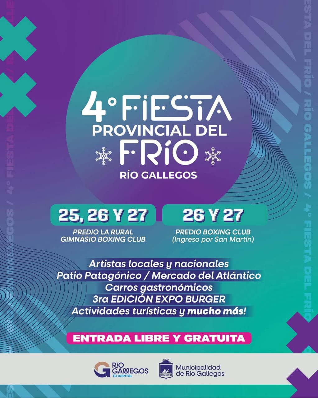 4° FIESTA PROVINCIAL DEL FRÍO !!